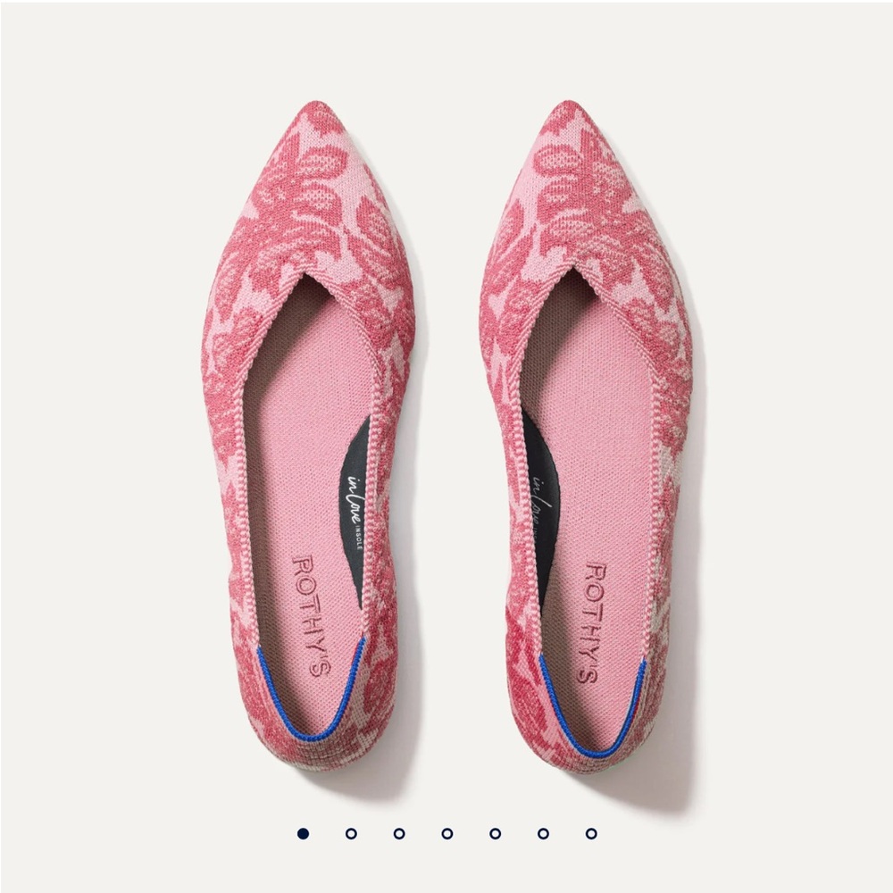 Rothy's Floral Pink Women's Loafers